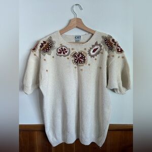 Koret vtg Knit Silk Sweater